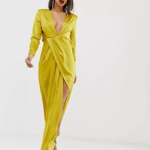 ASOS Long Satin Dress